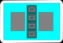 Fabricated super-wideband transparent antenna
